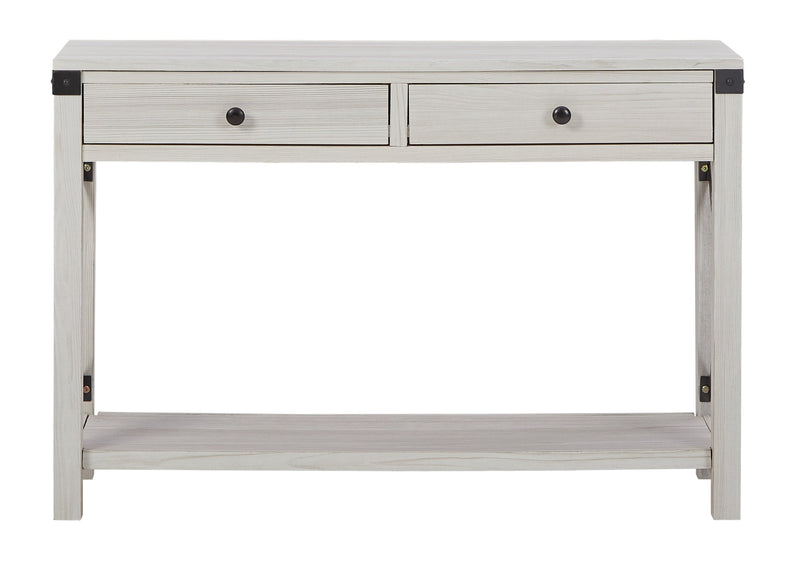 Bayflynn Whitewash Sofa Console Table