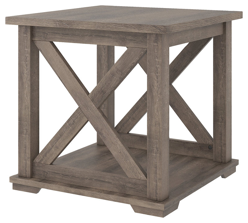 Arlenbry Gray End Table