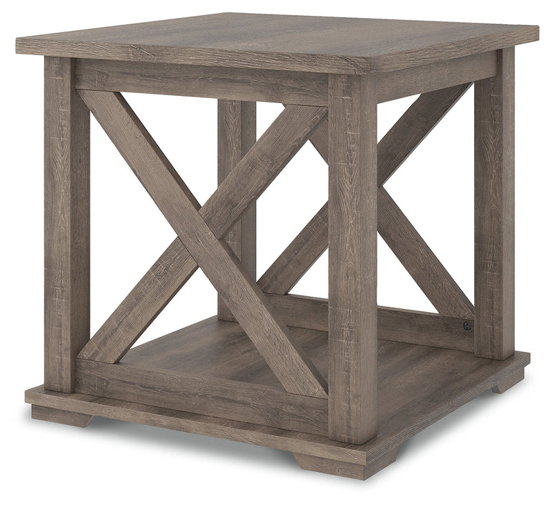 Arlenbry Gray End Table