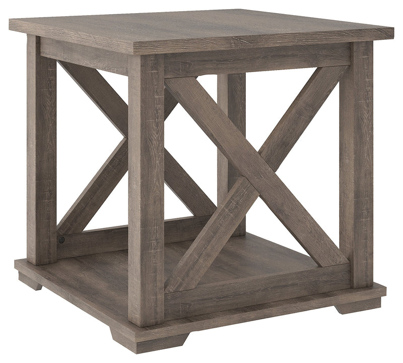 Arlenbry Gray End Table