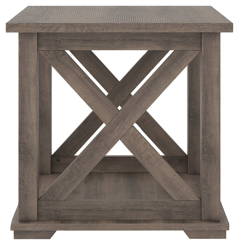 Arlenbry Gray End Table