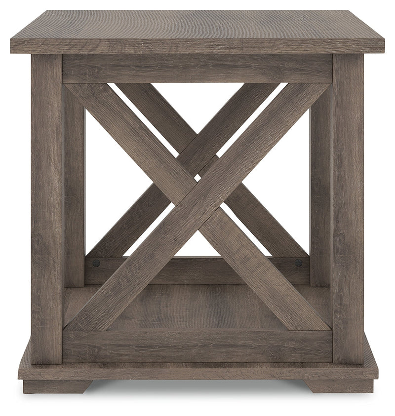 Arlenbry Gray End Table