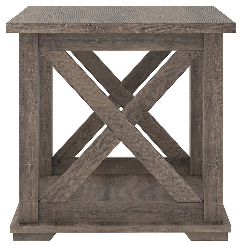 Arlenbry Gray End Table