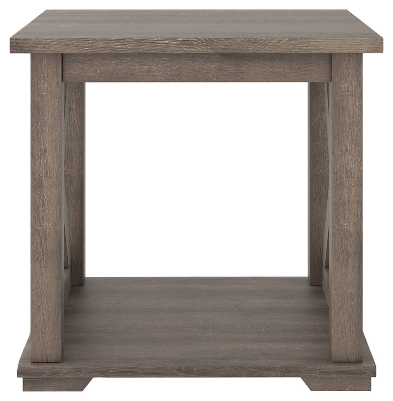 Arlenbry Gray End Table