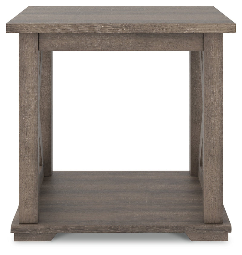 Arlenbry Gray End Table