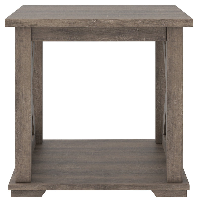 Arlenbry Gray End Table