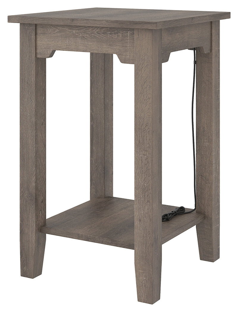 Arlenbry Gray Chairside End Table