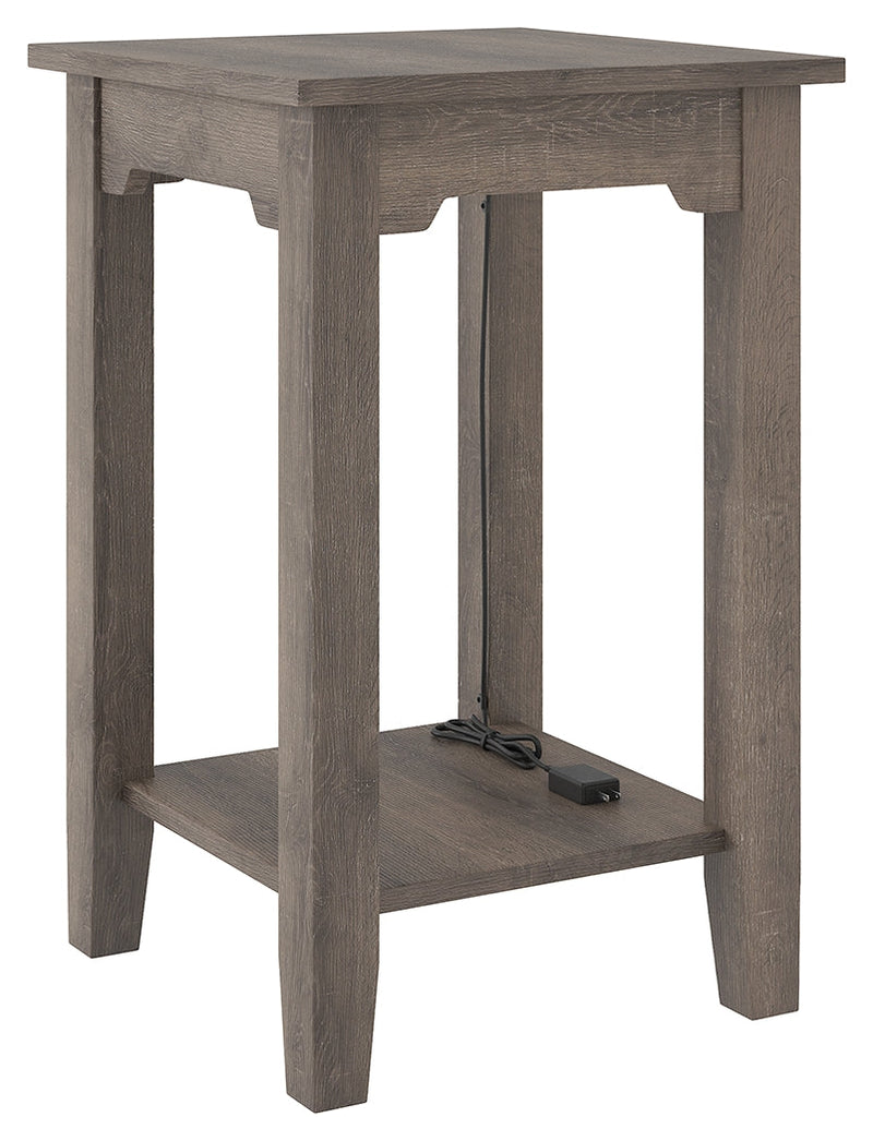 Arlenbry Gray Chairside End Table