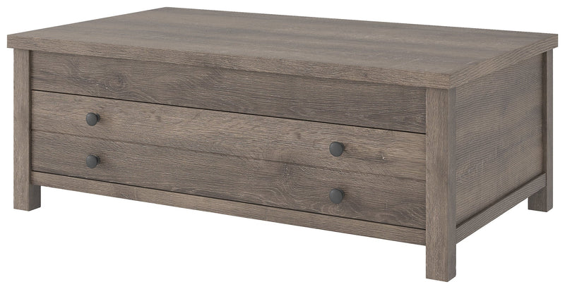 Arlenbry Gray Coffee Table With Lift Top