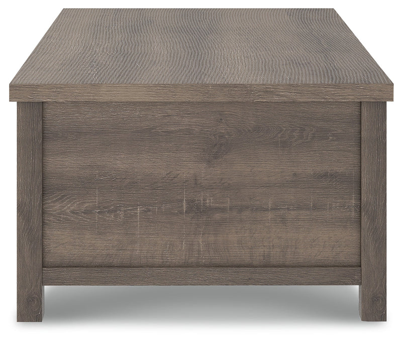 Arlenbry Gray Coffee Table With Lift Top