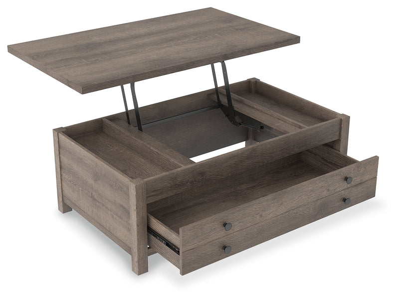 Arlenbry Gray Coffee Table With Lift Top