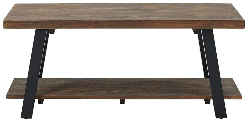 Chanzen Brown Black Coffee Table