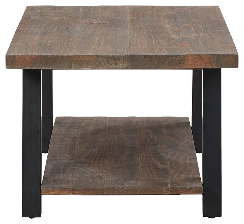 Chanzen Brown Black Coffee Table