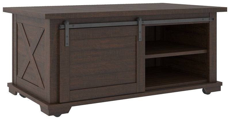 Camiburg Warm Brown Coffee Table