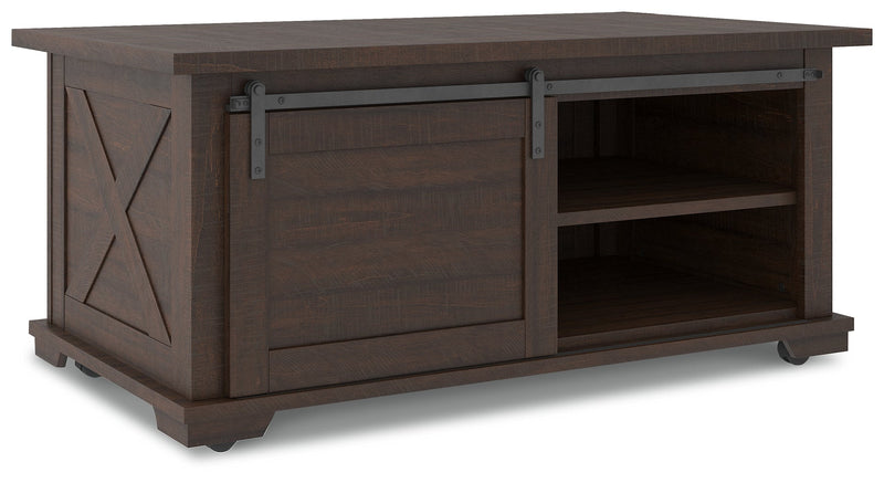 Camiburg Warm Brown Coffee Table