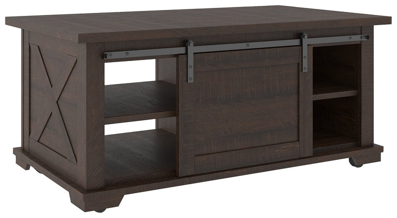 Camiburg Warm Brown Coffee Table