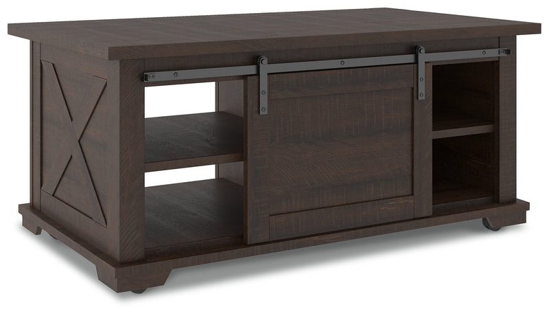 Camiburg Warm Brown Coffee Table