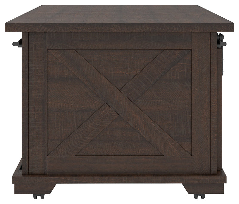 Camiburg Warm Brown Coffee Table