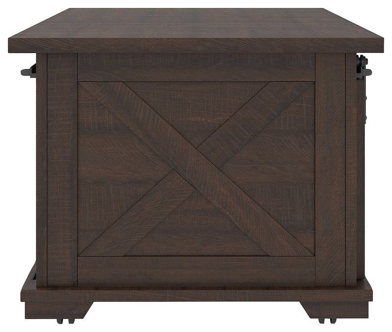 Camiburg Warm Brown Coffee Table