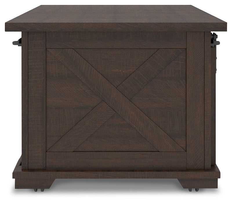 Camiburg Warm Brown Coffee Table