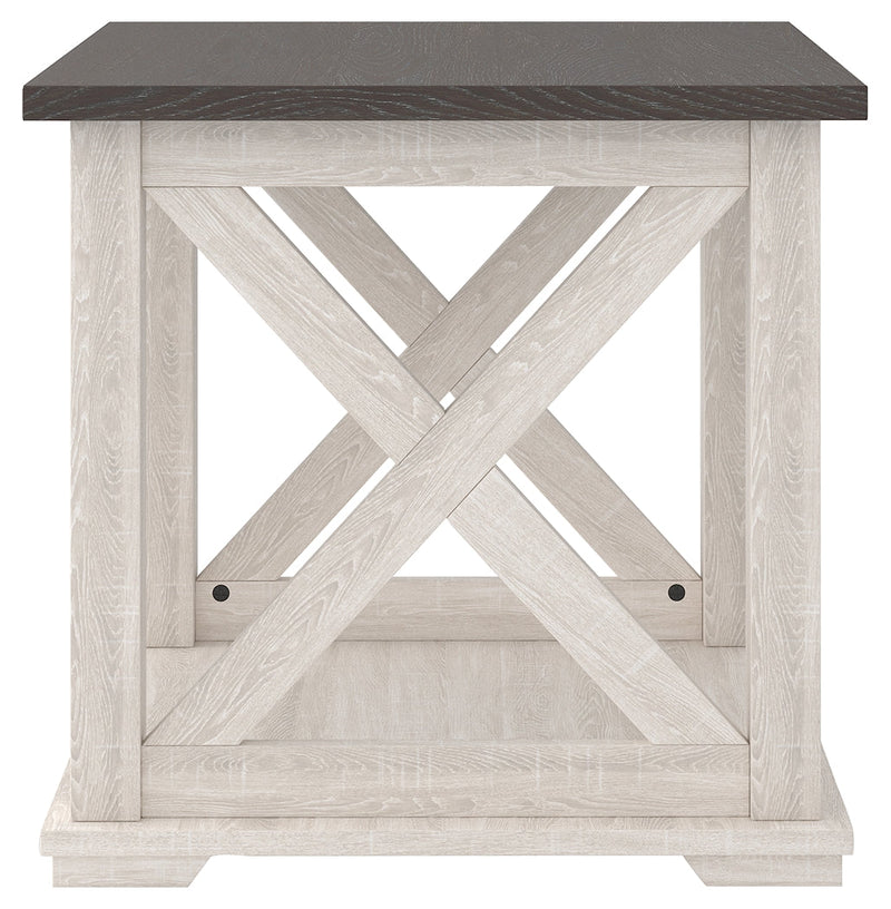 Dorrinson Two-Tone End Table