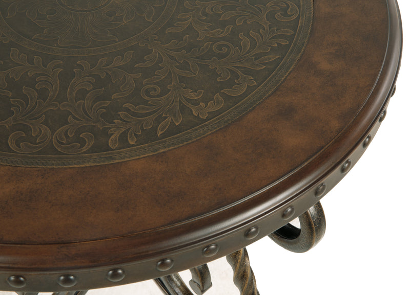 Rafferty Dark Brown End Table