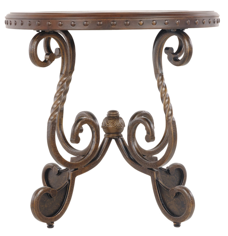 Rafferty Dark Brown End Table