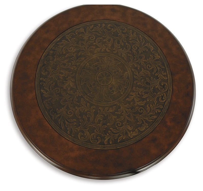 Rafferty Dark Brown End Table