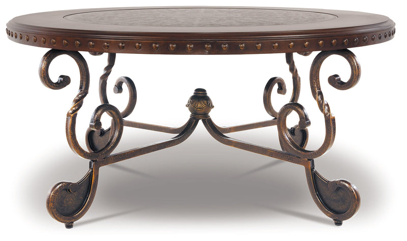 Rafferty Dark Brown Coffee Table