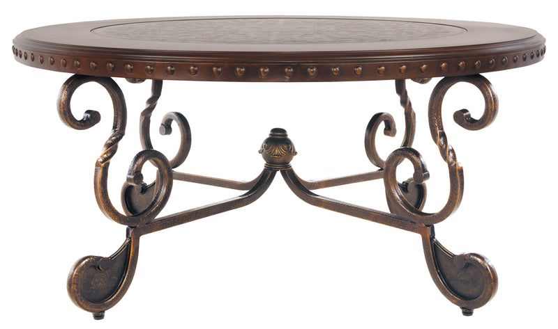 Rafferty Dark Brown Coffee Table