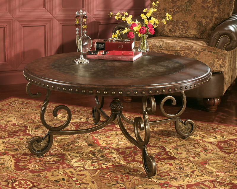 Rafferty Dark Brown Coffee Table