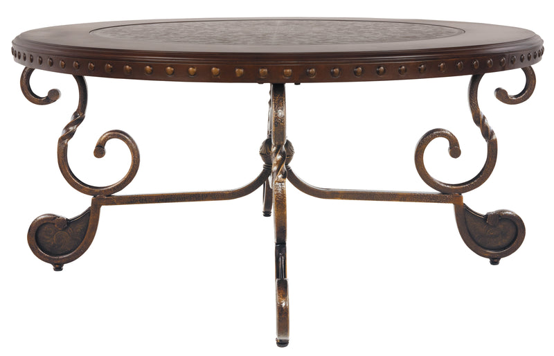 Rafferty Dark Brown Coffee Table