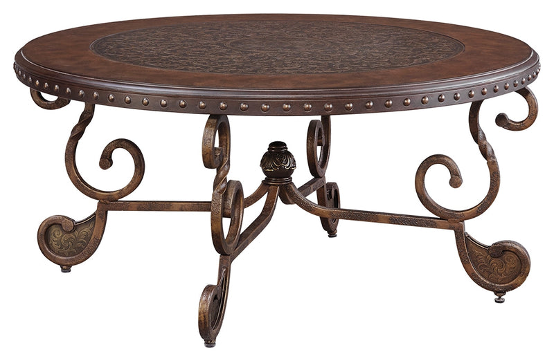 Rafferty Dark Brown Coffee Table