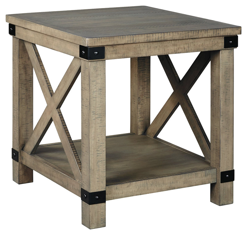 Aldwin Gray End Table