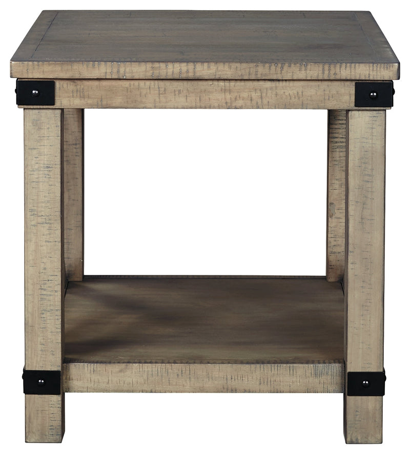 Aldwin Gray End Table