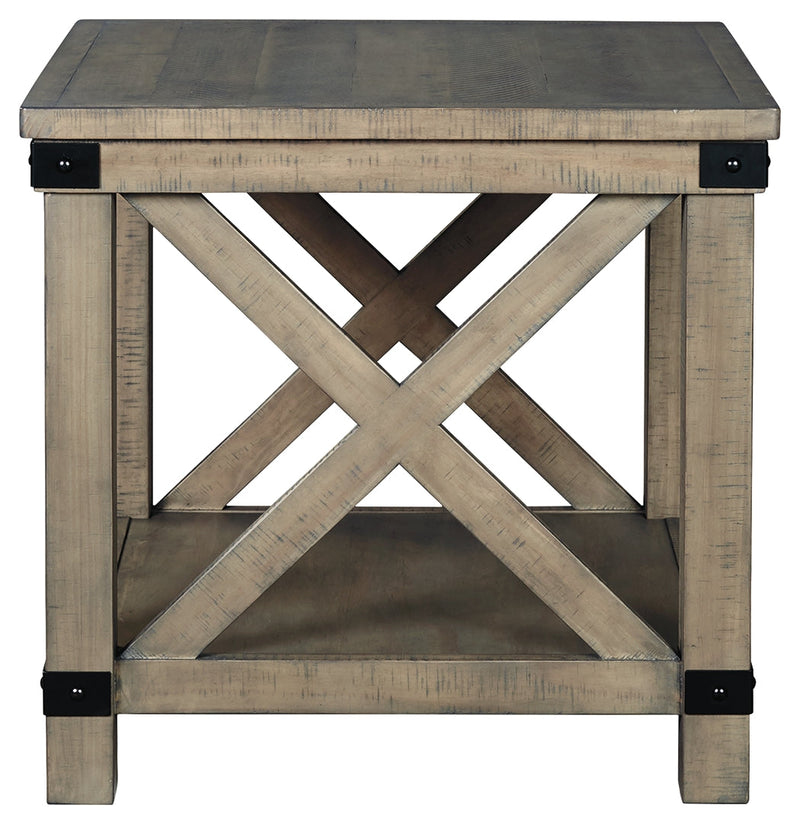 Aldwin Gray End Table