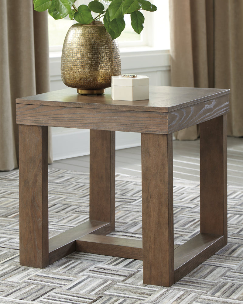 Cariton Gray End Table