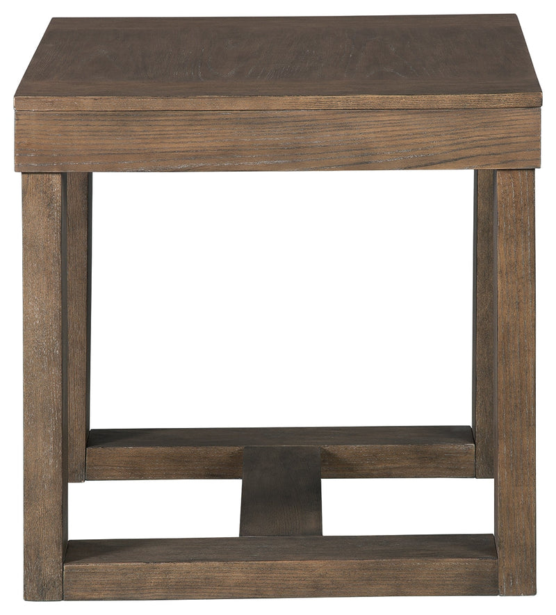 Cariton Gray End Table