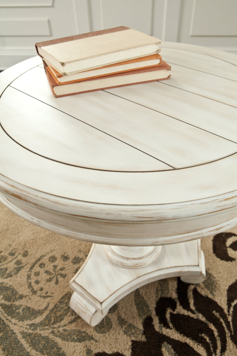 Mirimyn White Accent Table