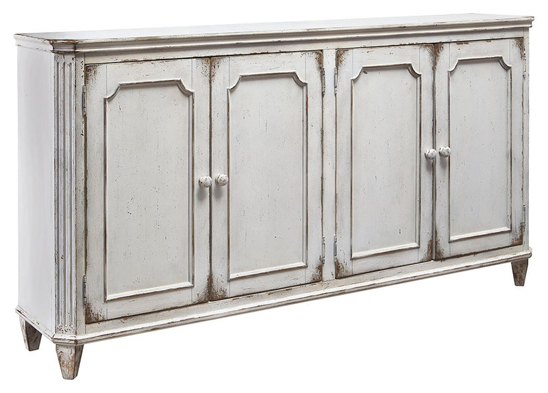 Mirimyn Antique White Accent Cabinet