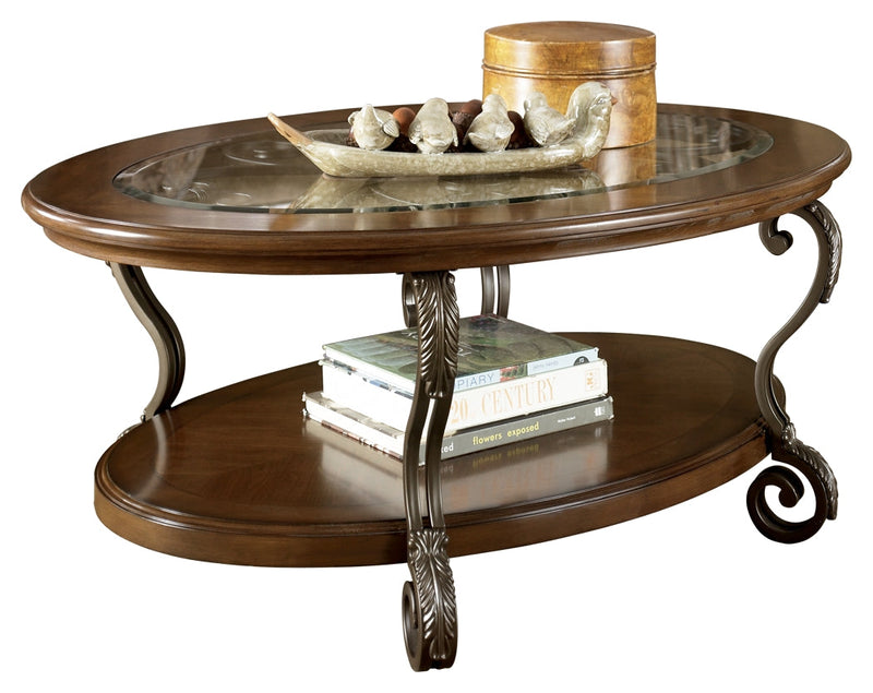 Nestor Medium Brown Coffee Table