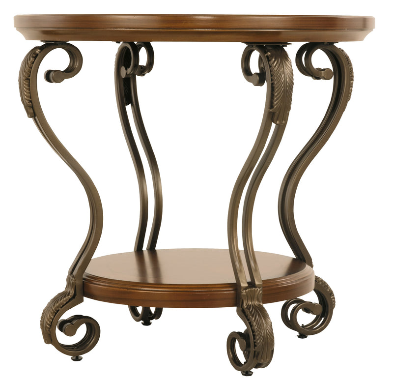 Nestor Medium Brown End Table