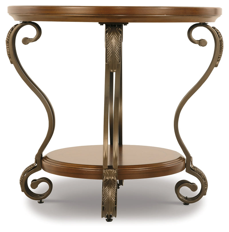 Nestor Medium Brown End Table