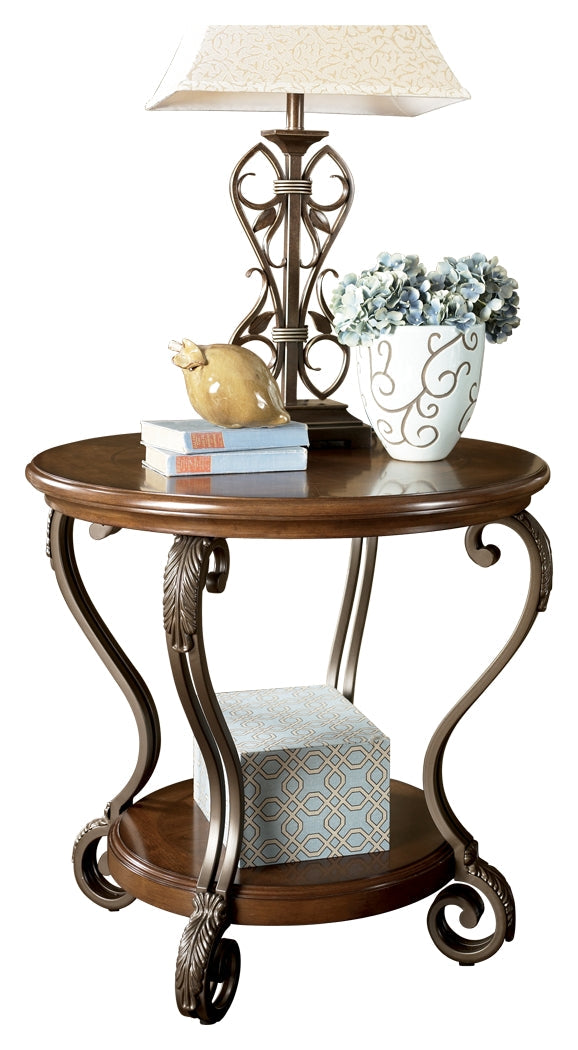 Nestor Medium Brown End Table