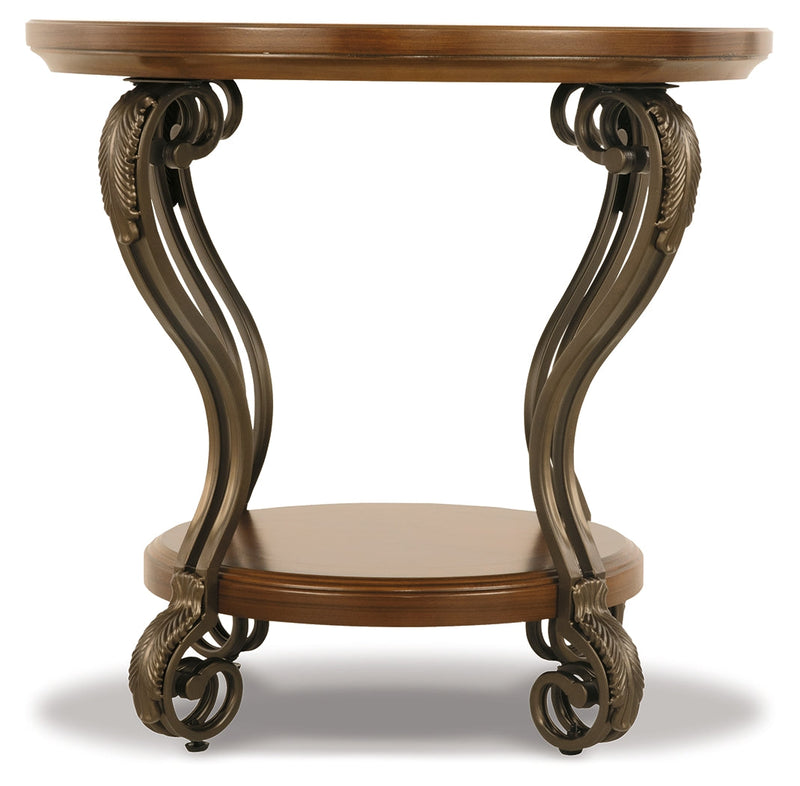 Nestor Medium Brown End Table