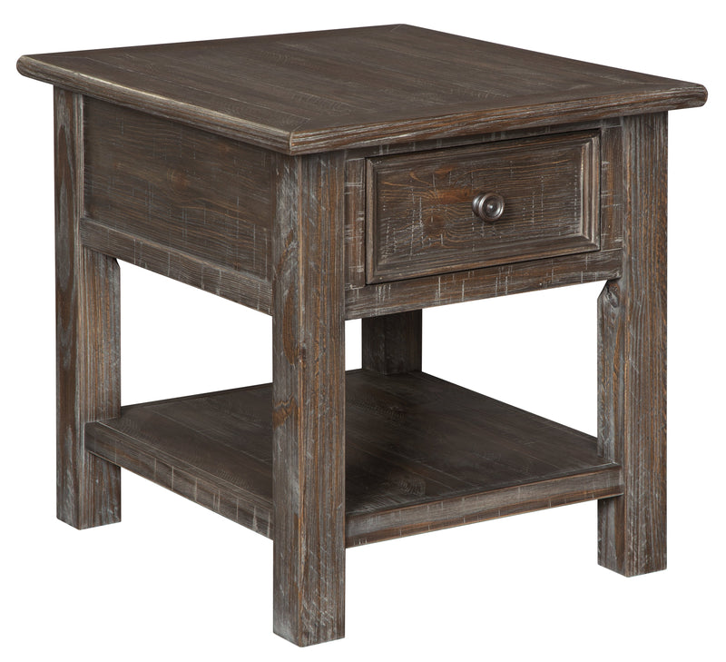 Wyndahl Rustic Brown End Table