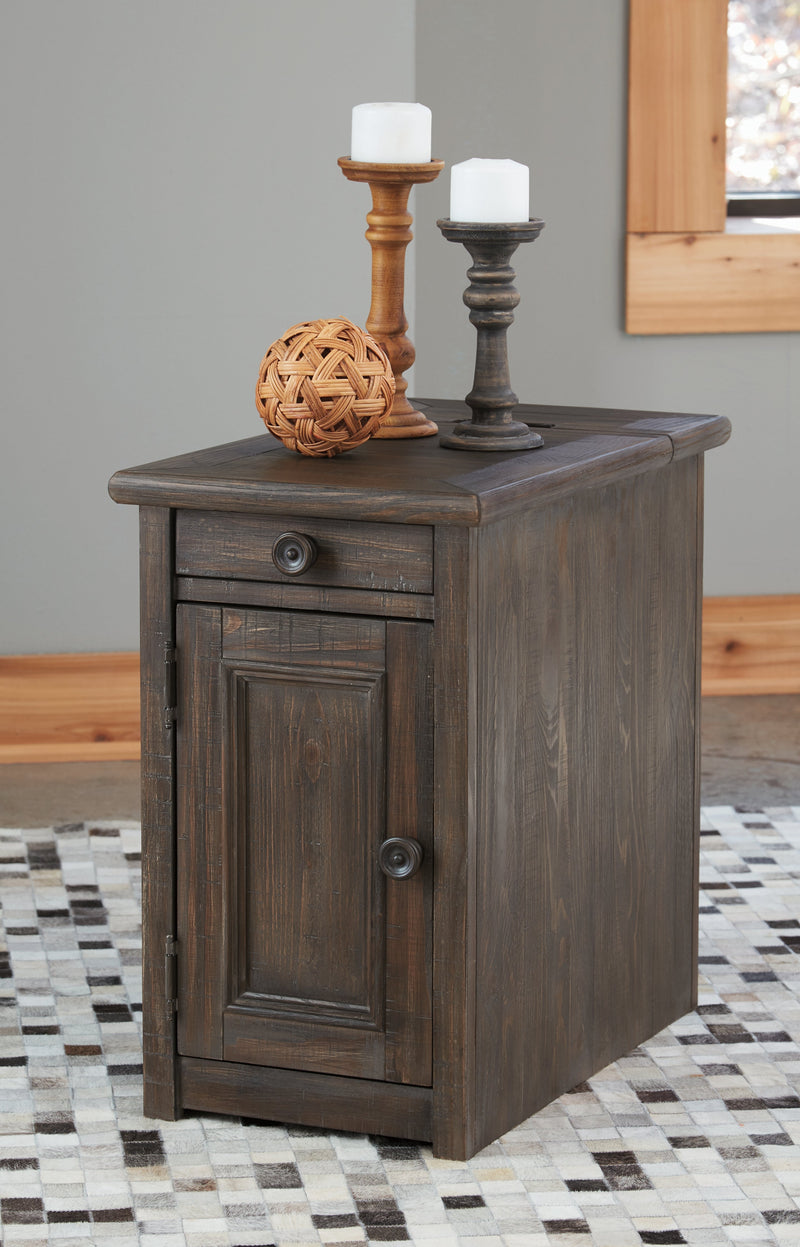 Wyndahl Rustic Brown Chairside End Table