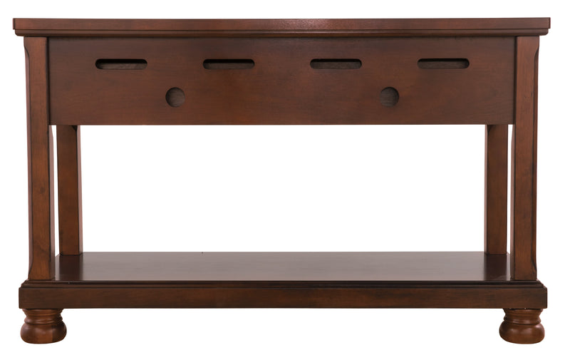 Porter Rustic Brown Sofa Console Table