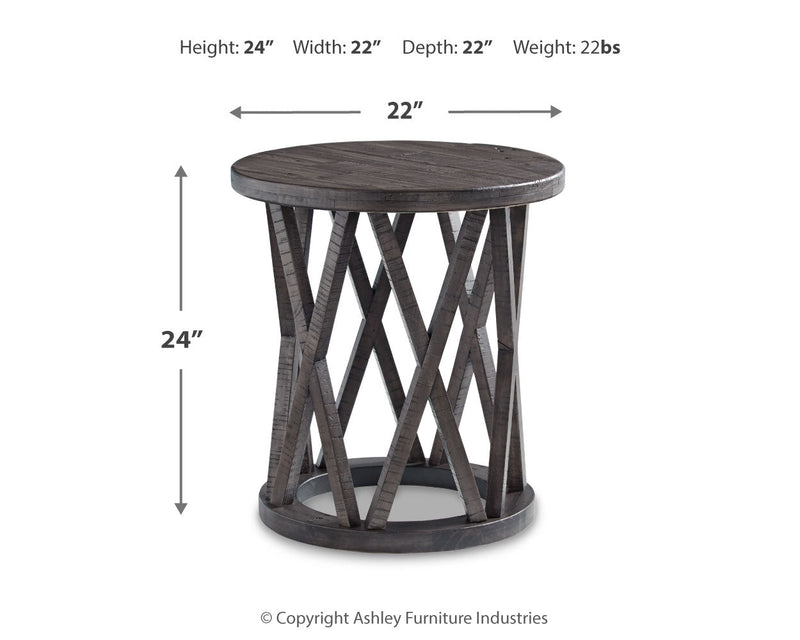 Sharzane Grayish Brown Coffee Table