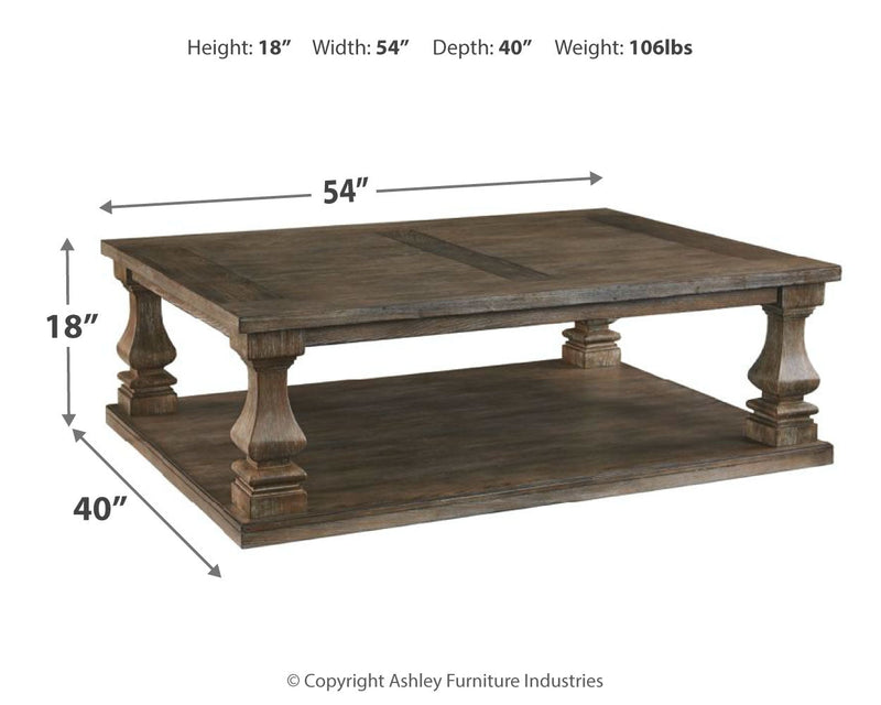 Johnelle Gray Coffee Table